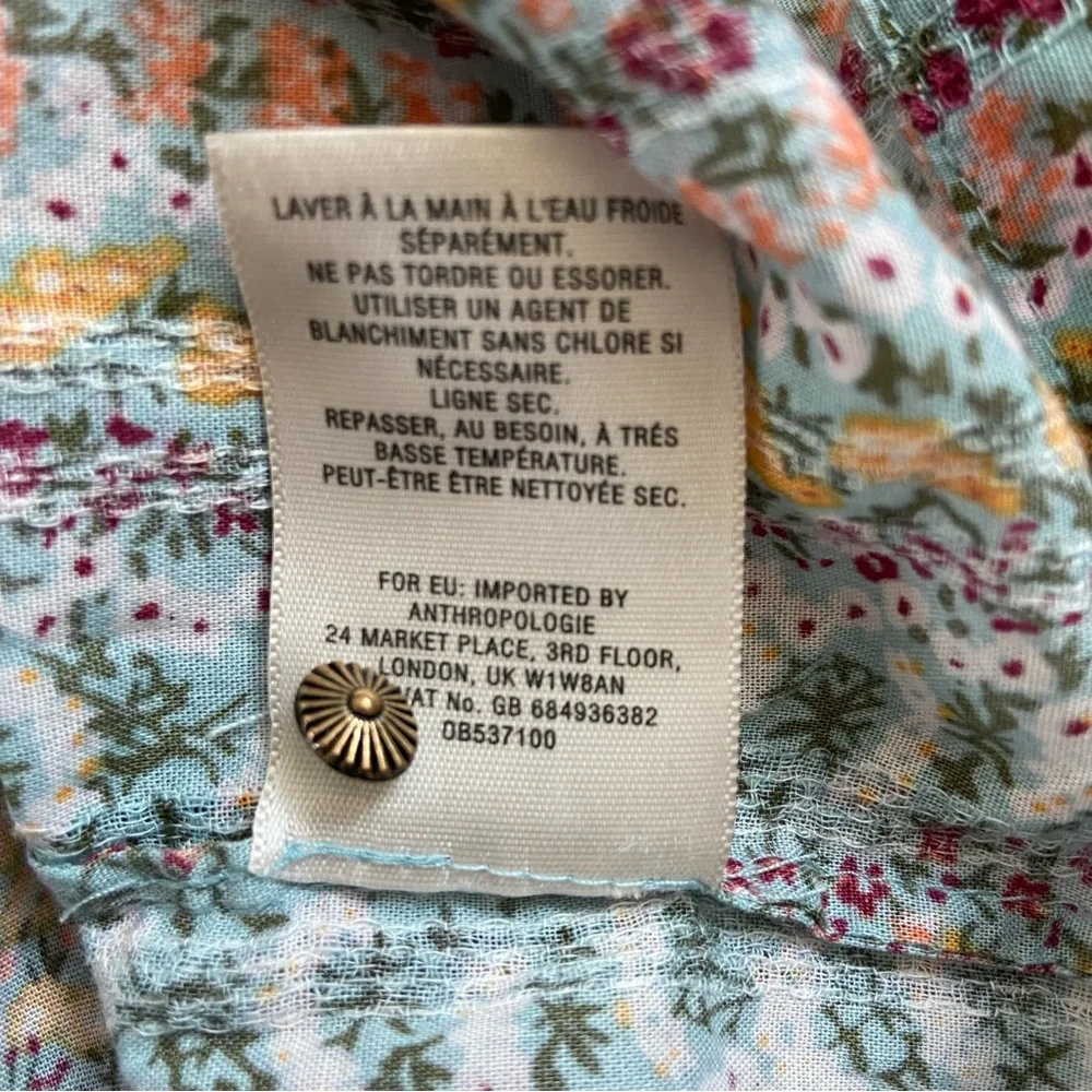 Anthropologie Maeve Gelise Button Blouse - Picture 7 of 9